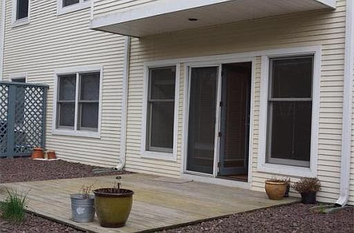 Close up of patio