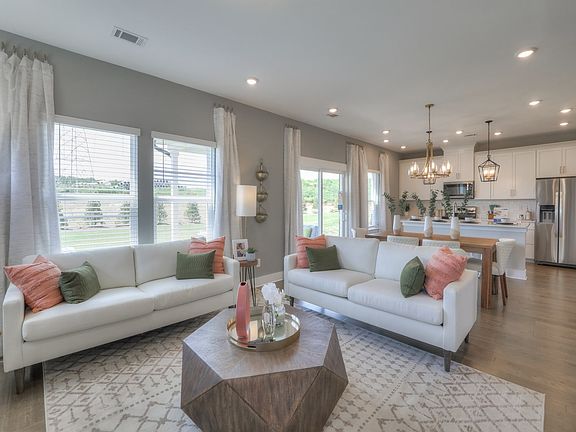 The Rockwell floorplan as modeled at Walton apos s Grove in Nashville, TN.