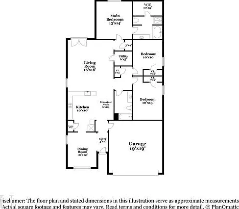 3 bed, 2.0 bath, 1570 sqft, $1,625 — Photo 2