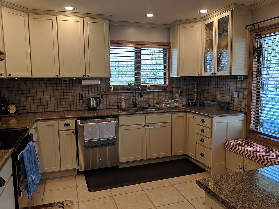 Updated kitchen cabinets