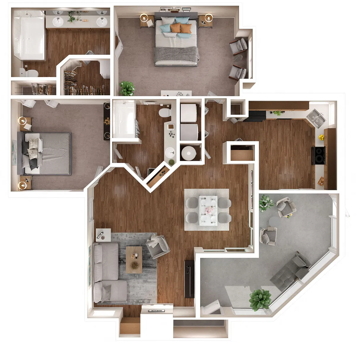 Floor plan Majestic