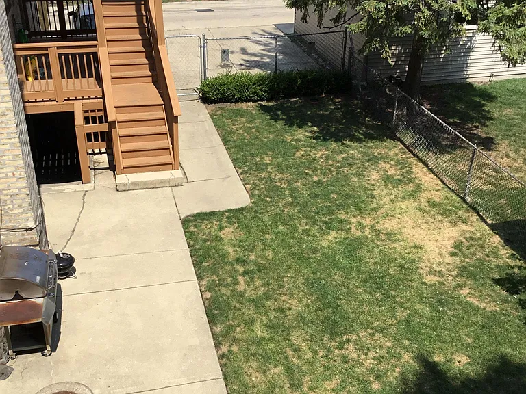Fenced in yard
