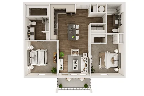 Floor plan B1