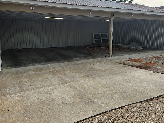 Newly renovated carport