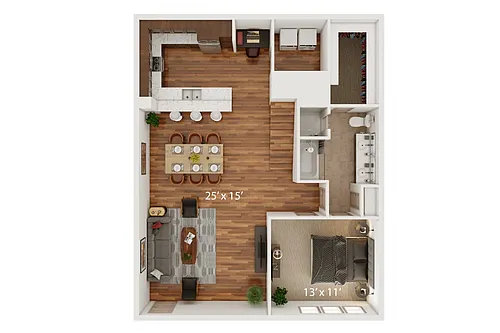 Floor plan K