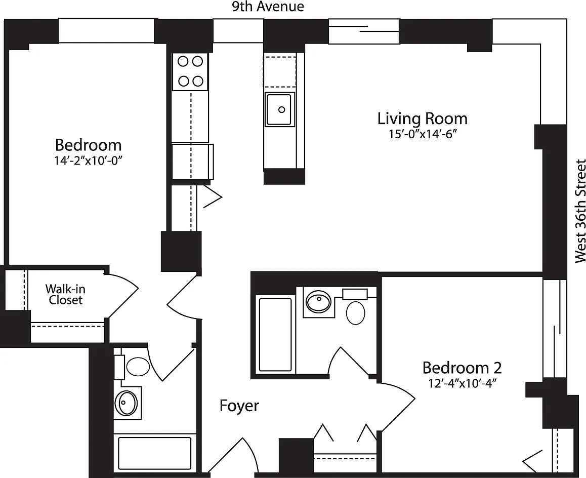 Building Photo - 400 W 37th St #6L
