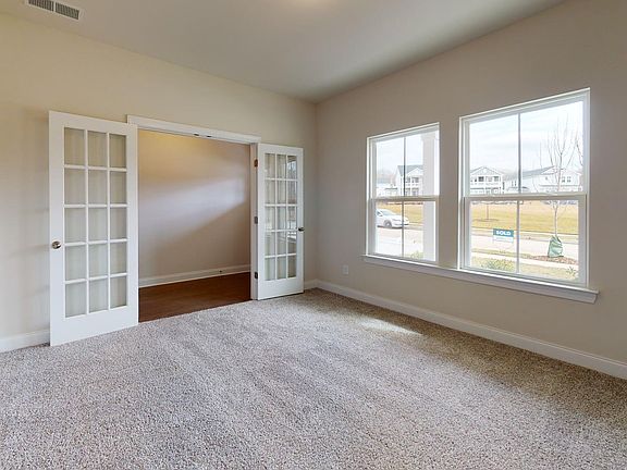 Flex-space on the main floor is perfect for an office or formal dining room.