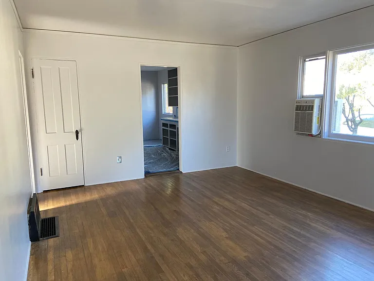 Living room closet (kitchen still in process).