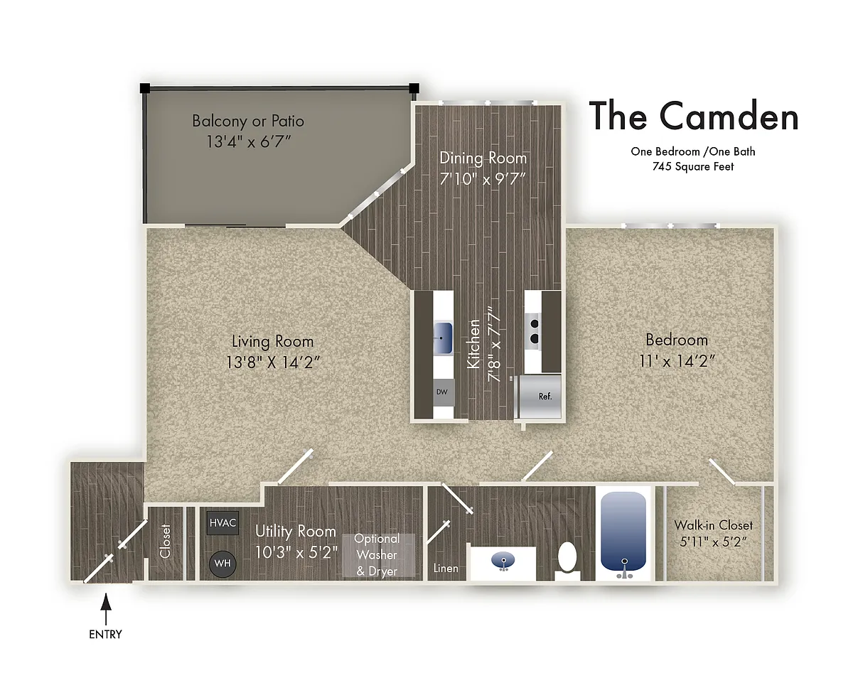Floor plan Camden