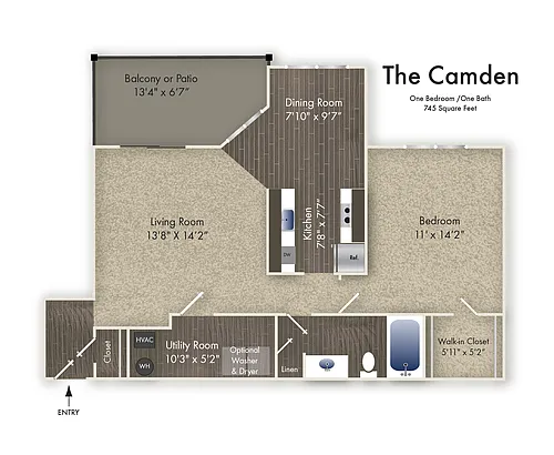 Floor plan Camden