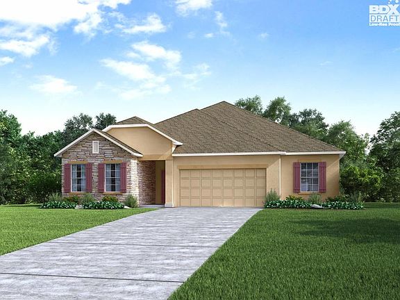 Elevation B Opt Stone Front