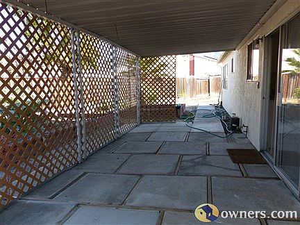 Shady Back Patio area