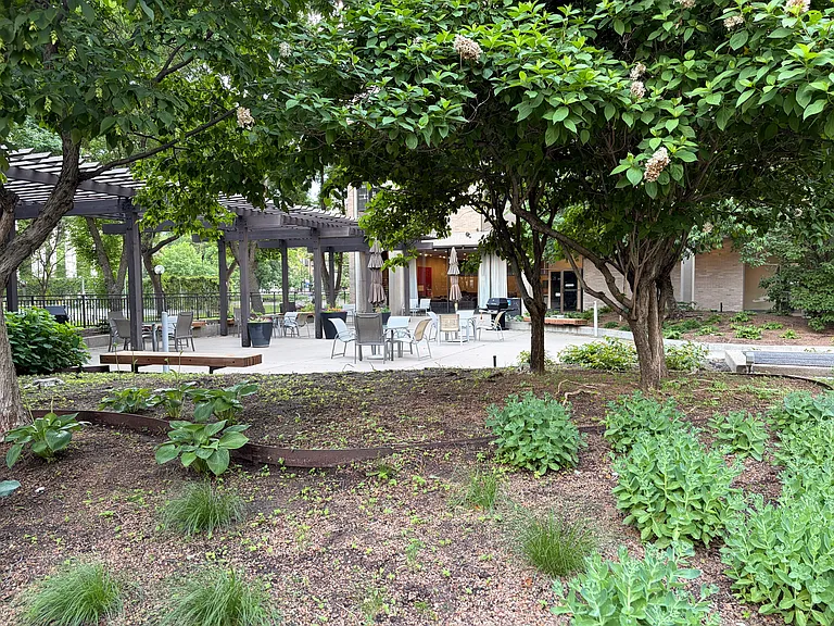 More patios and gardens to enjoy