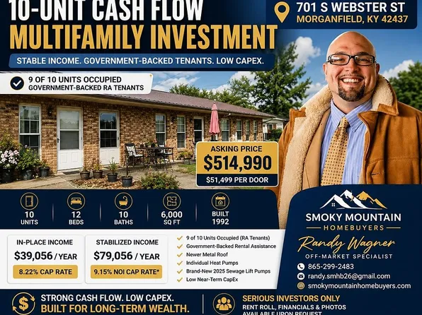 701 S Webster St, Morganfield, KY 42437