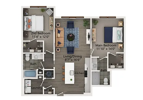 Floor plan B1-S