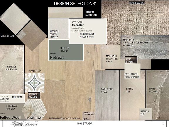 Representative photo of design selections for 4801 Strada