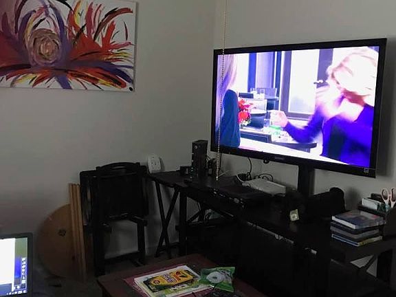 2nd bedroom used as TV room