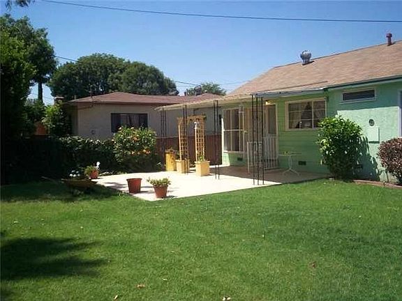 Covered patio large yard