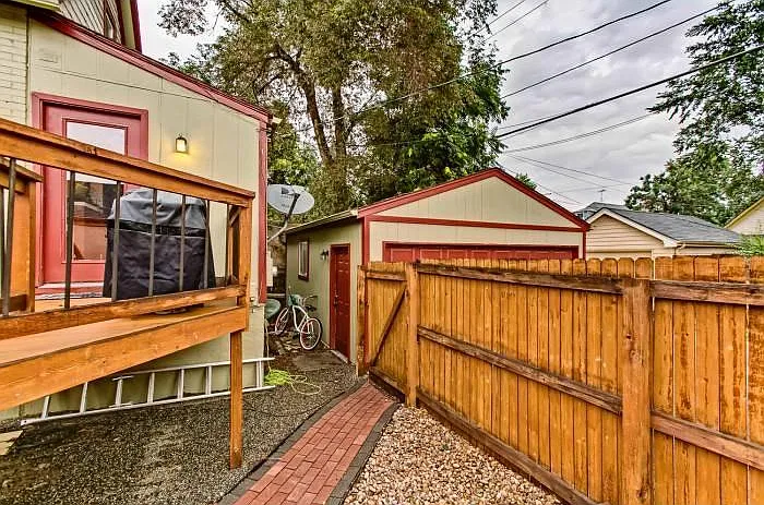 Back Patio & Garage