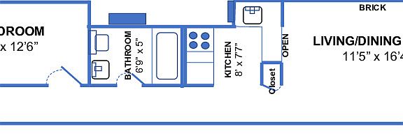 2nd image of 433 W 22nd St #3