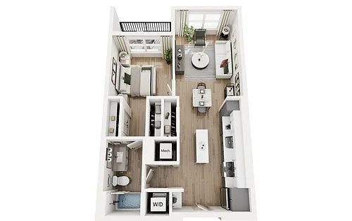 Floor plan The Switch - A1