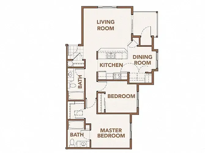 Floor plan Spruce B
