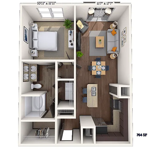 Floor plan Garner
