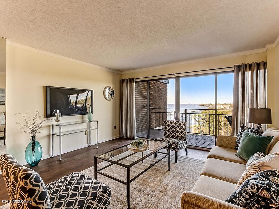 View of river from living room
