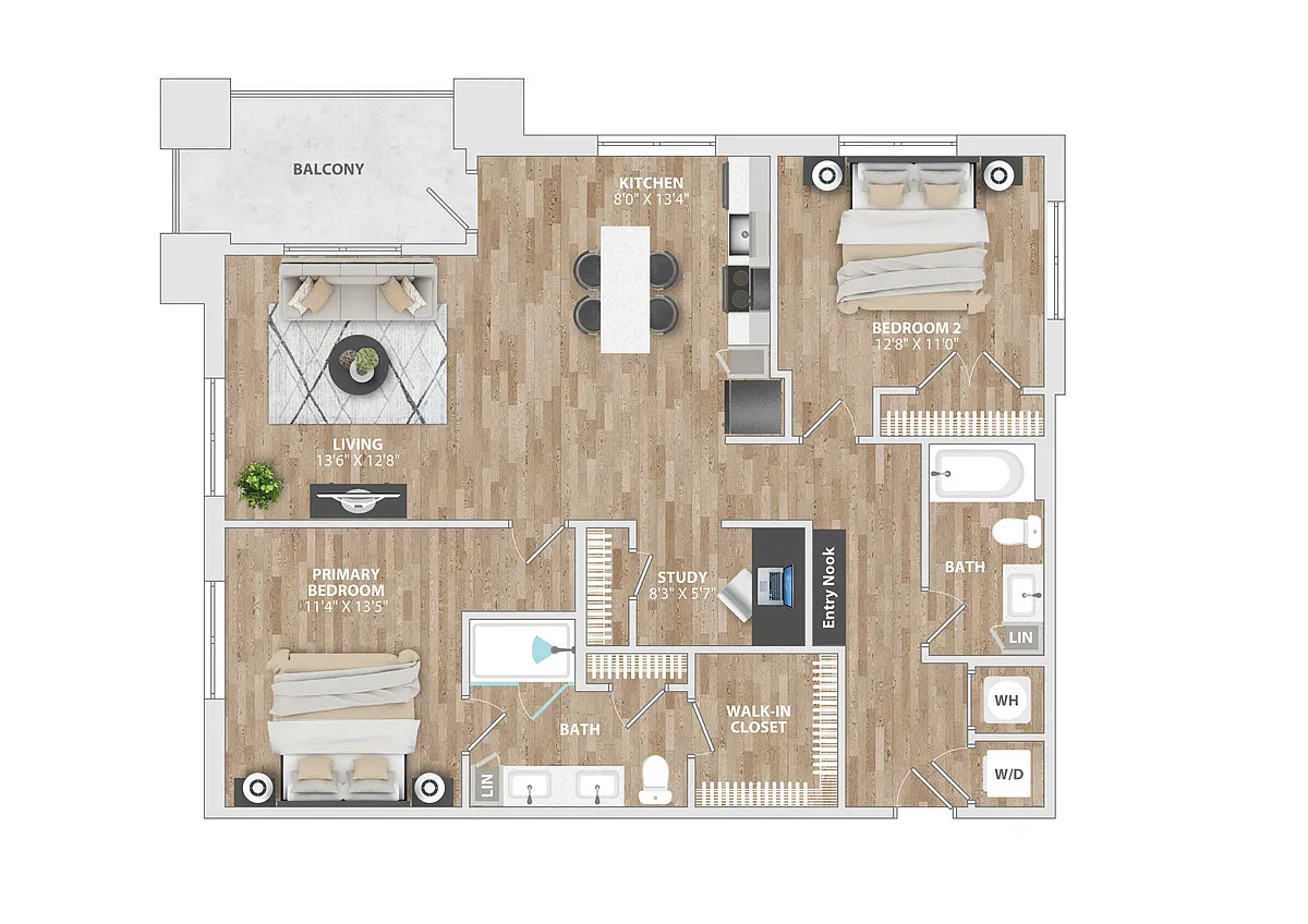 Floor plan B5BD