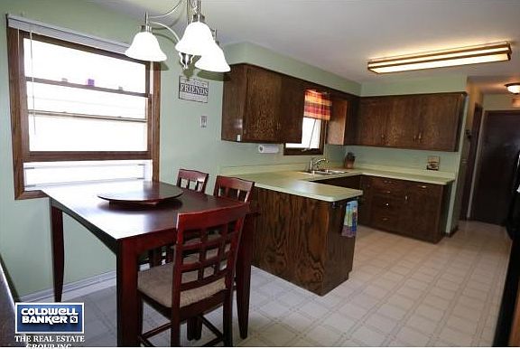 Kitchen open to Dinette