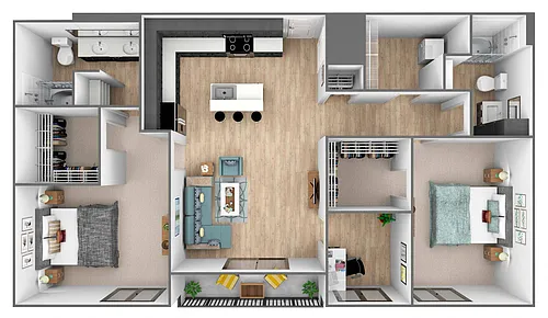 Floor plan Curry