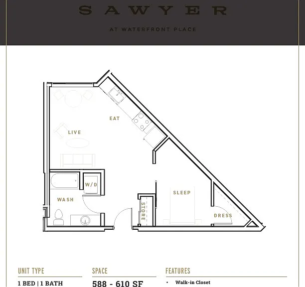 Explore modern living at The Sawyer, featuring an open-concept layout and premium amenities. Explore modern living at The Sawyer, featuring an open-concept layout and premium amenities.