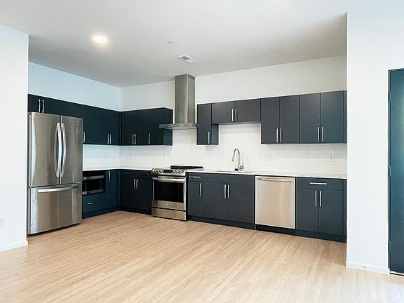 Kitchen attached to Living Space