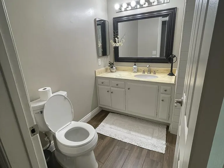 Shared bathroom