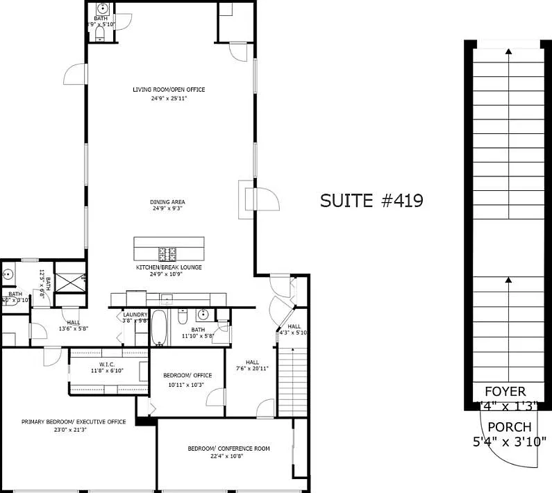 3 bed, 2.5 bath, 2544 sqft, $10,600 — Photo 2