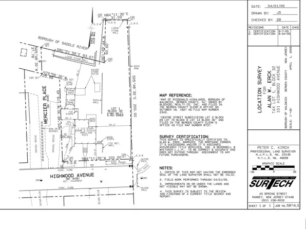 101 Highwood Ave, Waldwick, NJ 07463