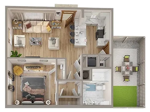Floor plan Joy (A1)