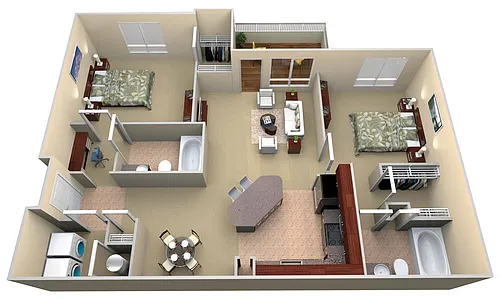 Floor plan B2