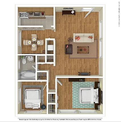 Floor plan Oak