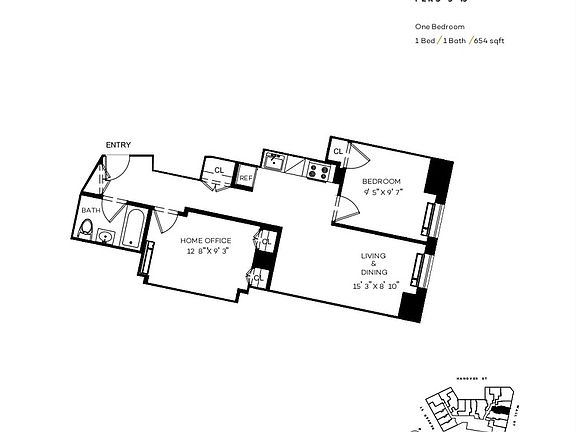 2nd image of 63 Wall St APT 616