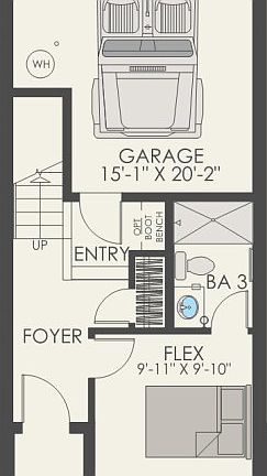 First Floor 3 br 3.5 ba