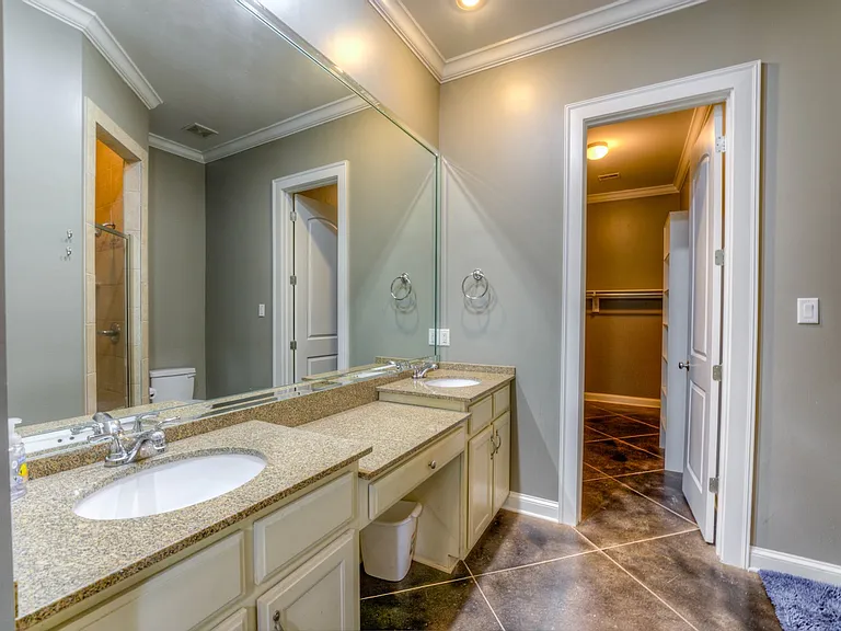 Master bathroom main floor.
