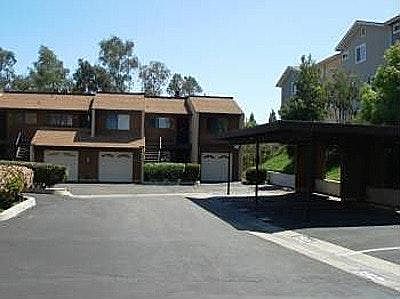 Upstairs unit with garage below