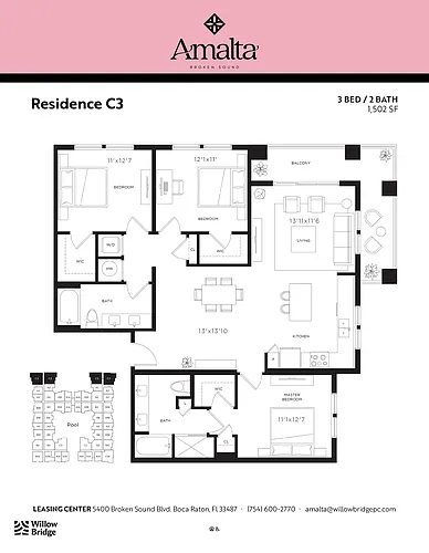Floor plan C3