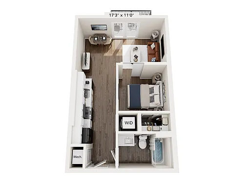 Floor plan A11T