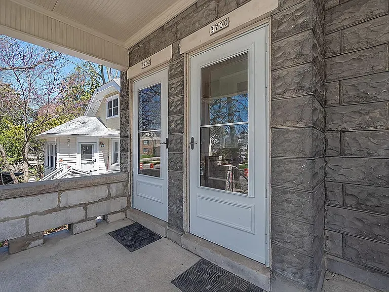 Separate front entrance.