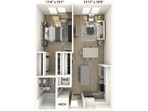 Floor plan A3B - Design Collection I