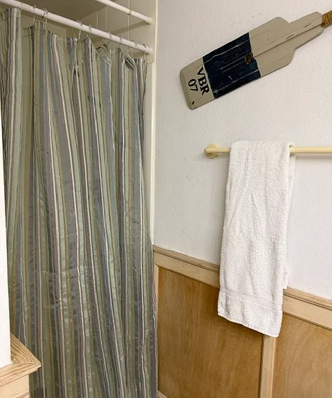 includes shower