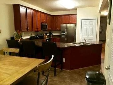 Open Kitchen with bump out breakfast nook