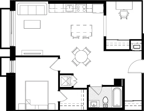 Floor plan B07